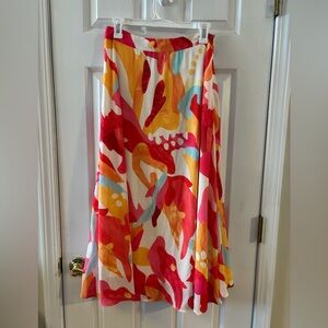 Flying Tomato Colorful Abstract Print Women's Skirt